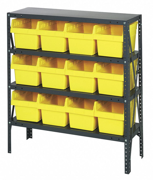 G7424 Bin Shlvng 18inx39inx36in Yellow