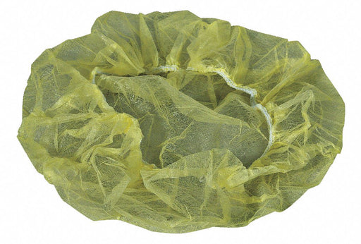 H2304 Bouffant Cap PP Yellow 18 in PK1000
