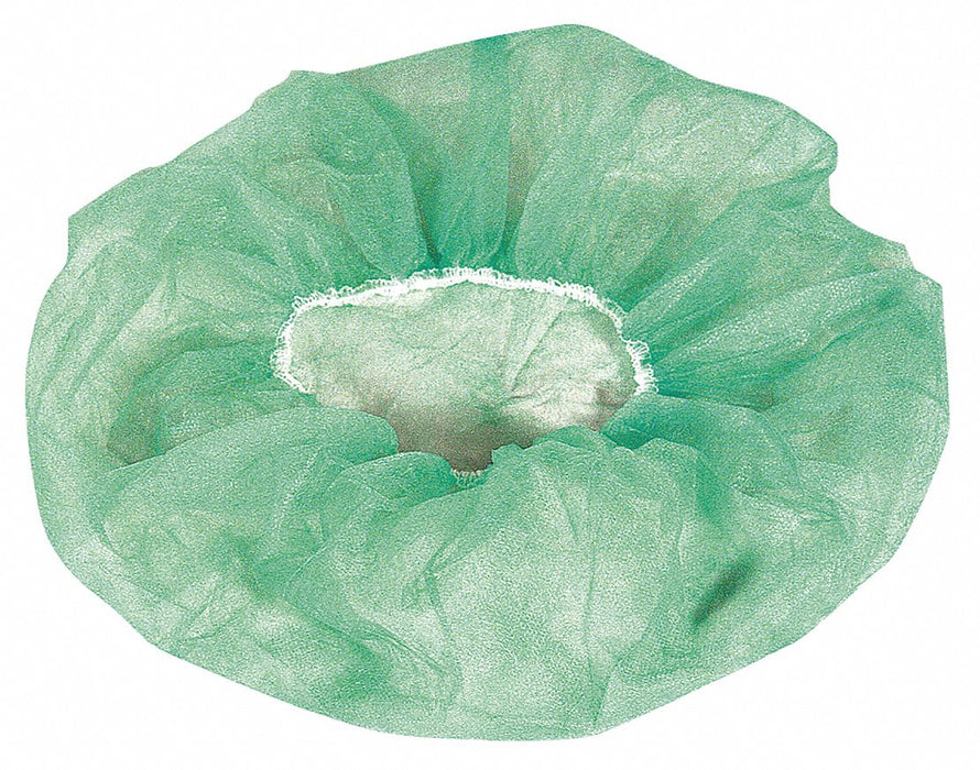 H2306 Bouffant Cap PP Green 24 in PK1000