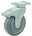 Plate Caster Swivel Rubber 4 1/4 H