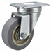 Plate Caster Swivel Rubber 7 1/4 H