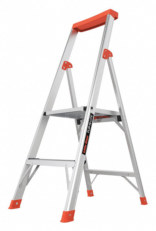 Platform Stepladder 4ft Alum 300 lb.