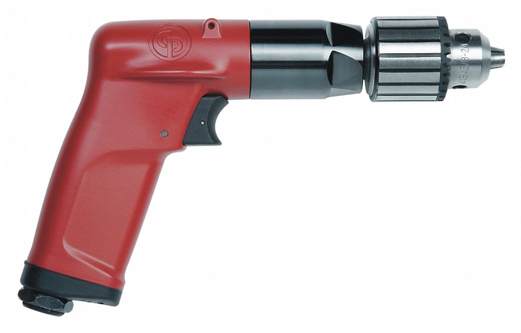 Air-Powered Drill 1/4 in NPT Keyed