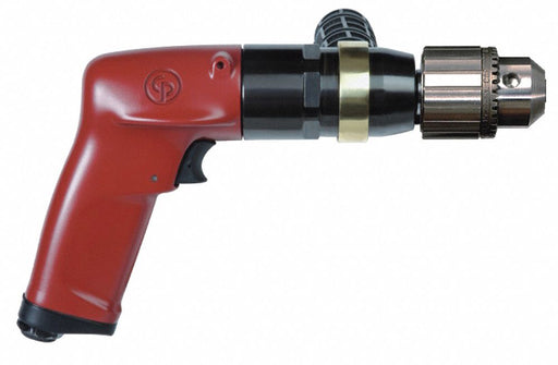 Air-Powered Drill 1/4 in NPT Keyless