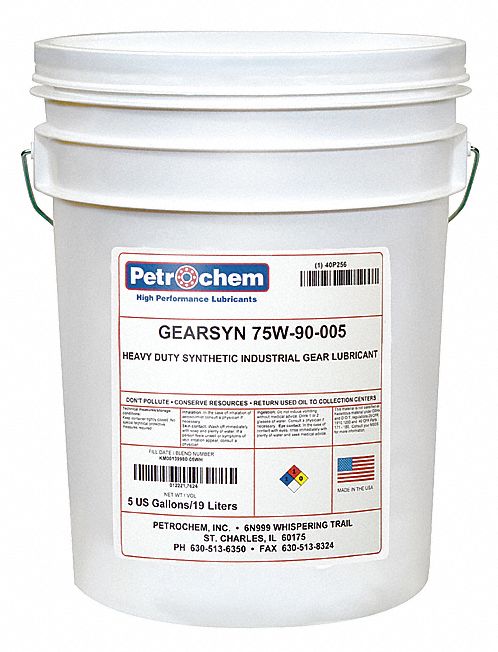 Heavy Duty Gear Oil GEARSYN Pail 5 gal