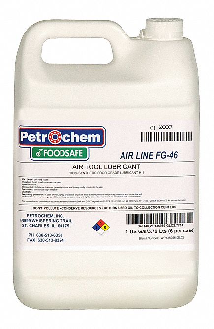 Air Tool Oil Clear 1 gal Jug