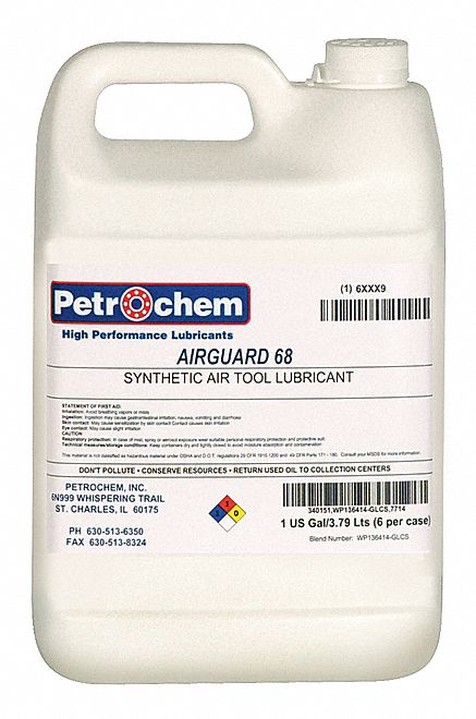 Air Tool Oil Clear 1 gal Pail