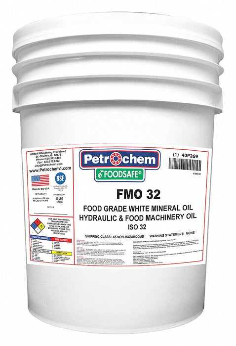 Mineral Hydraulic Oil FG 5 gal Pail