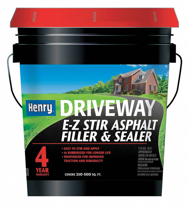 Asphalt Sealer Pail Black/Brown 5 gal