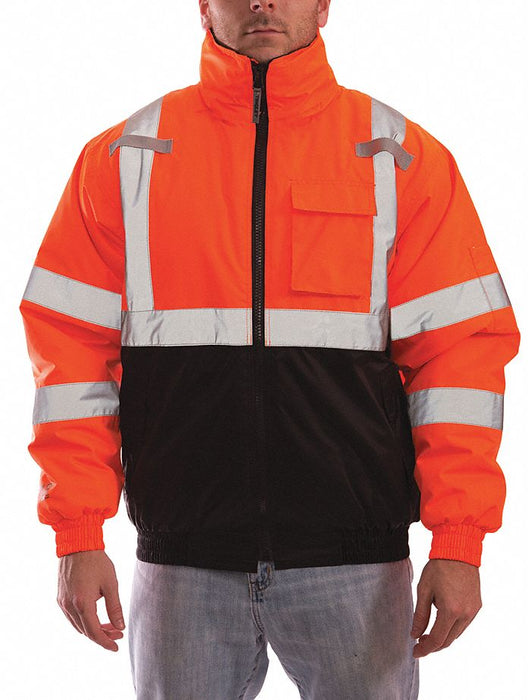 H1998 Hi-Vis Bomber Jacket Class 3 Org 5X