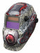 Welding Helmet Shade 9 to 13 Tan/Red