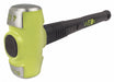 Sledge Hammer 6 lb 16 In Rubber/Steel