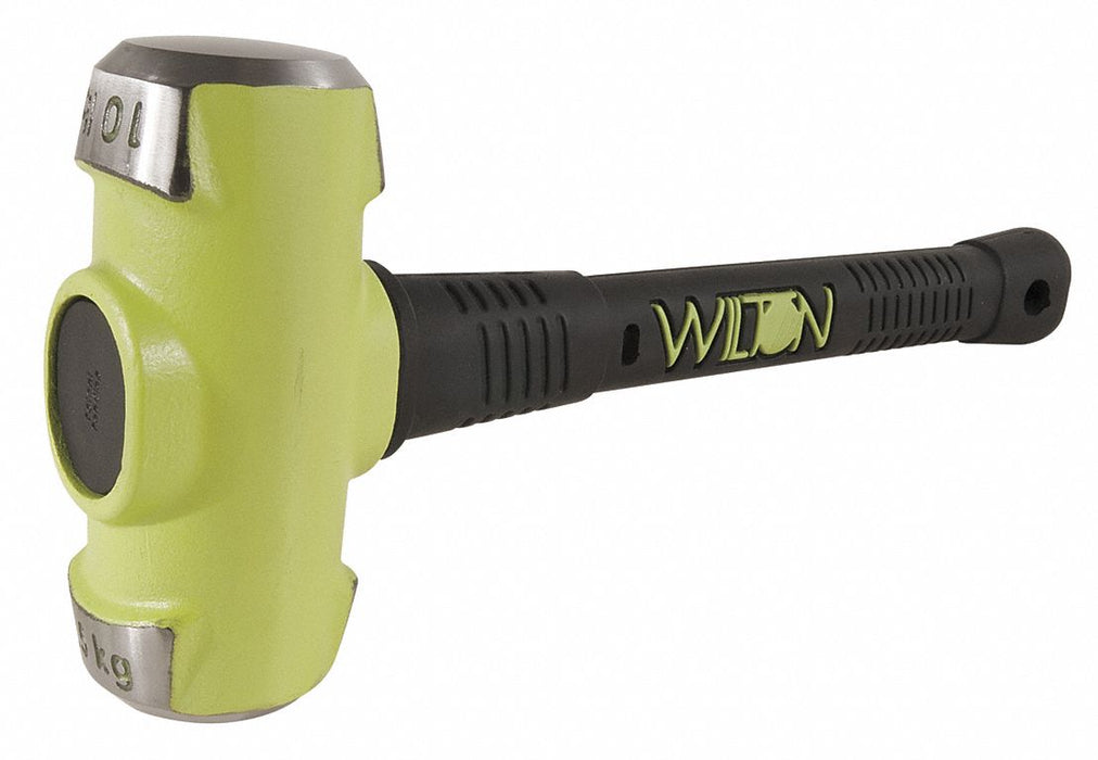 Sledge Hammer 10 lb 16 In Rubber/Steel
