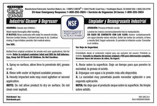 Secondary Bottle Label Paper PK10