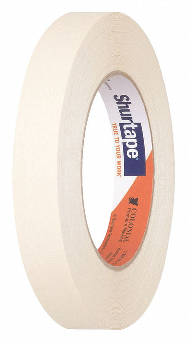 Masking Tape 11/16 W 60 yd L Tan PK48