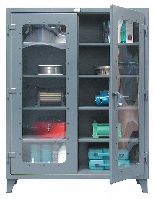 Strg Cab 78 x36 x24 DrkGry 4Shlv