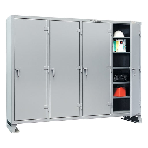 Storage Cabinet 78 x98 x24 Gray 20Shlv