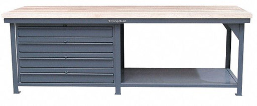Work Table Maple Top 4 Drawers