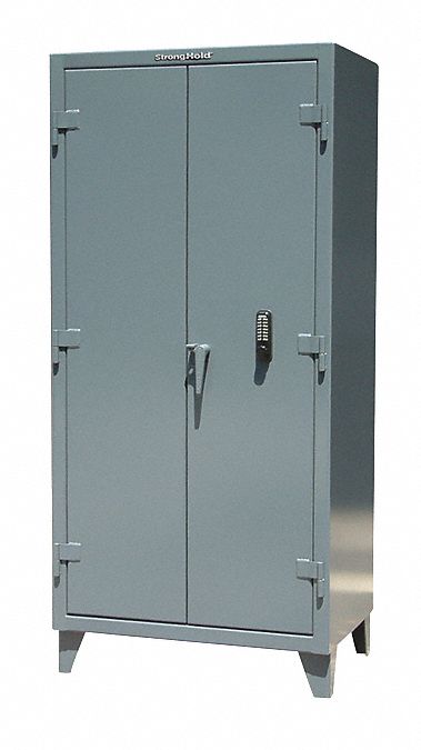 Strg Cab 78 x60 x24 DrkGry 4Shlv