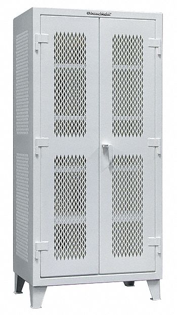 Strg Cab 78 x36 x24 DrkGry 4Shlv