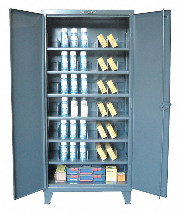 Strg Cab 78 x36 x24 DrkGry 6Shlv