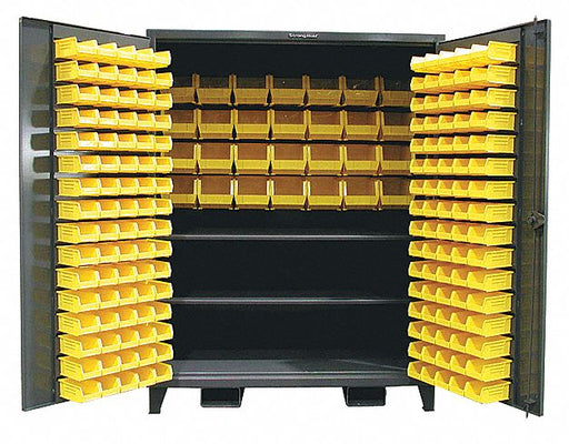 Bin Cab 78 x60 x36 DrkGry 188YlwBns