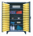Bin Cabinet 78 x48 x24 Dark Gray 0Bns