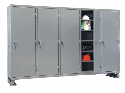 Storage Cabinet 78 x74 x24 Gray 15Shlv