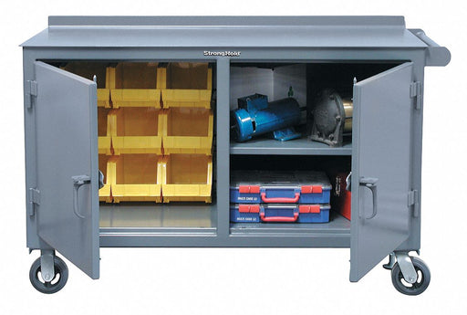 Mobile Cabinet Bench Steel 60 W 30 D