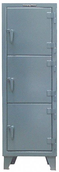 Lckr 3x1Lckr Dark Gray 68 x22 x18 Assm