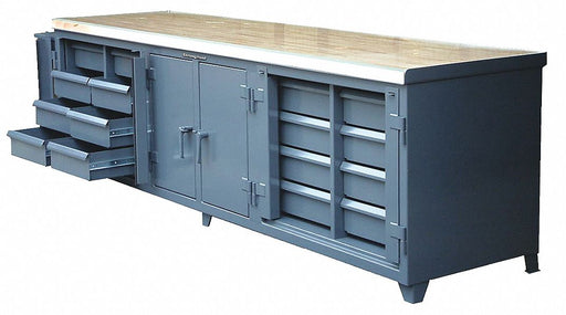 Cabinet Bench Butcher Block 120 W 30 D