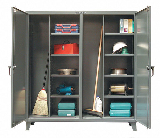 Strg Cab 78 x72 x24 DrkGry 8Shlv