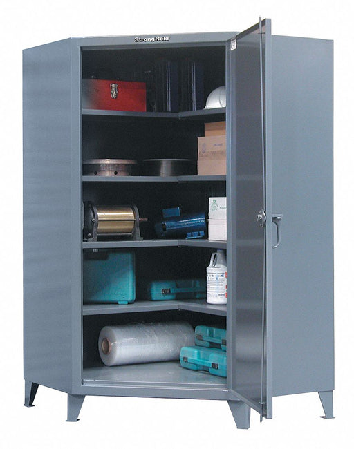Crner Strg Cab 78 x48 x24 DrkGry 4Shlv