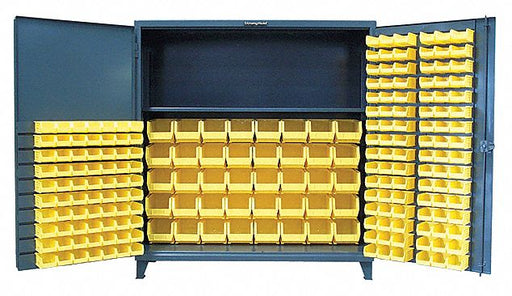 Bin Cab 78 x72 x24 DrkGry 199YlwBns
