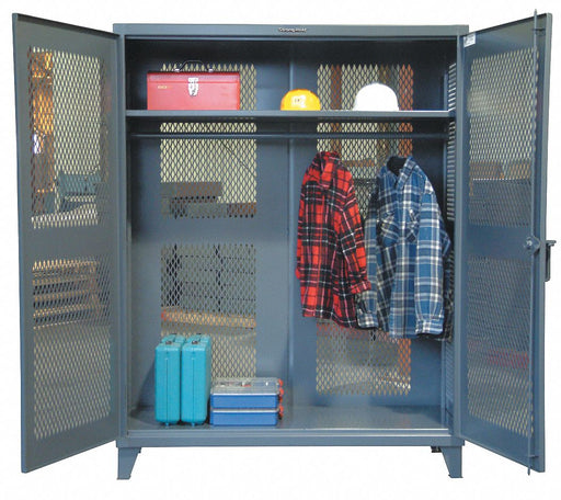 Strg Cab 78 x72 x24 DrkGry 1Shlv