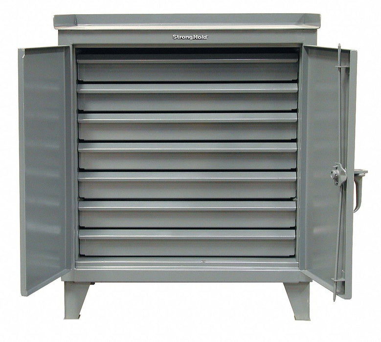 Storage Cab 44 x36 x24 Gry 7Drwrs