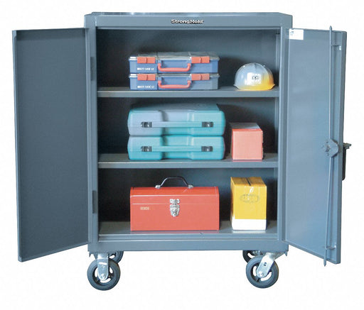 Strg Cab 44 x24 x20 DrkGry 2Shlv
