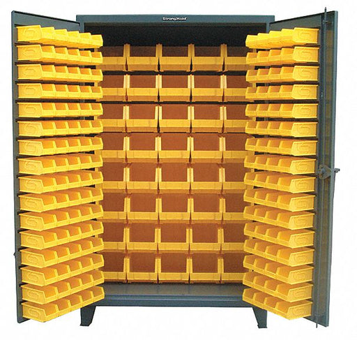 Bin Cabinet 78 x36 x24 Dark Gray 0Bns