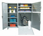 Strg Cab w/Rmp 78 x72 x24 DrkGry 6Shlv