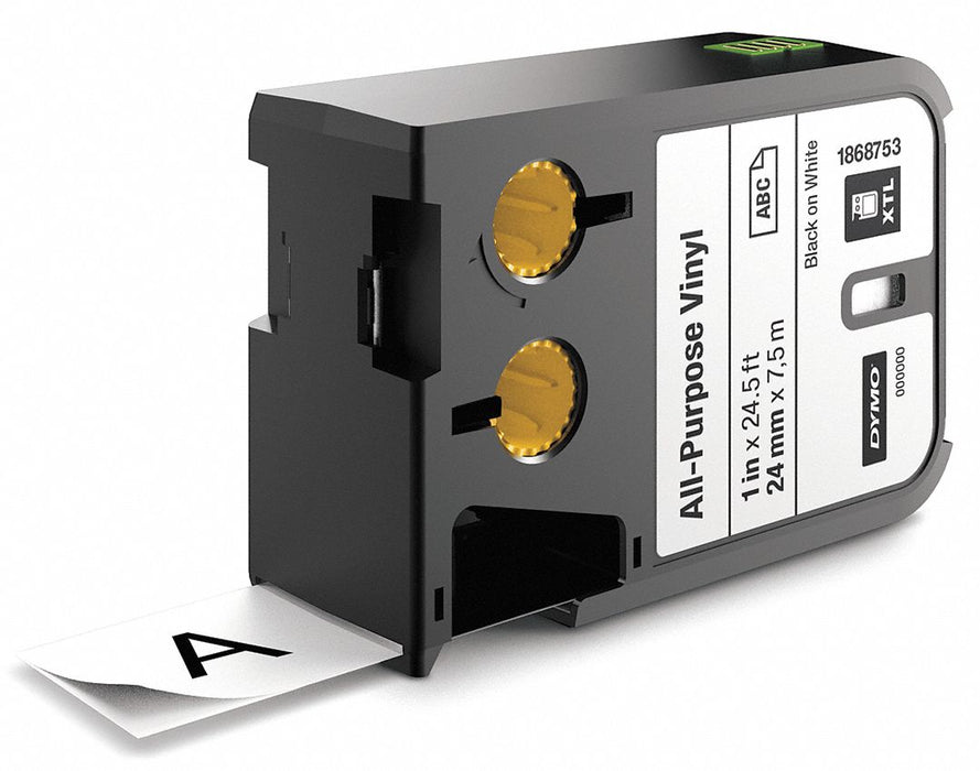 Label/RibbonCartridge White Gloss 1inW