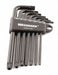 Torx Key Set L Shape 3 1/2 to 5 5/32 in