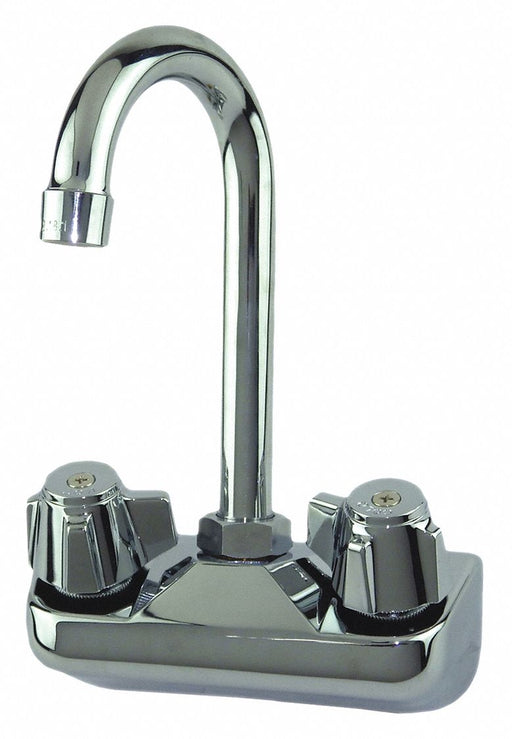 Gooseneck Chrome Brass 2.0gpm