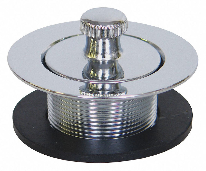 Drain Stopper Dia 1-5/8 Brass Chrome