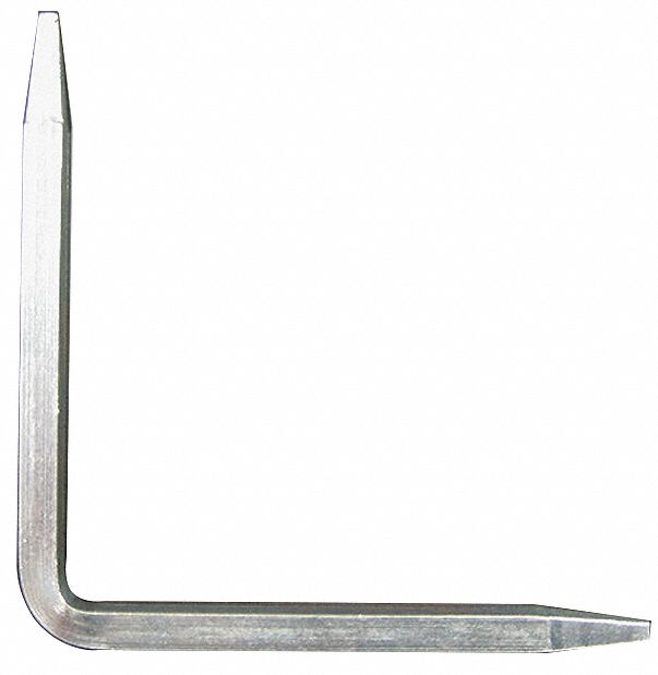 Wrench Angle Seats 6in. L Black Steel