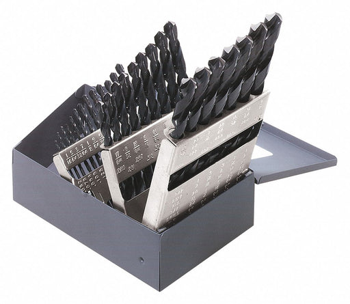 29-Piece Regular-Point Drill-Bit Set