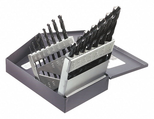 15-Piece Regular-Point Drill-Bit Set