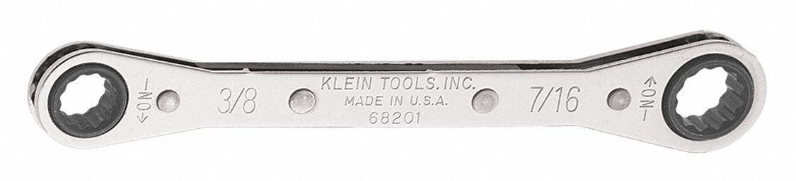 Ratcheting Box Wrench - 1/2IN x 9/16IN