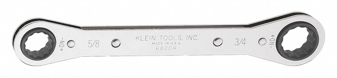 Ratcheting Box Wrench - 11/16IN x 3/4IN