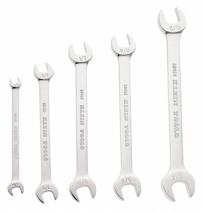 5-Piece Open-End Wrench Set