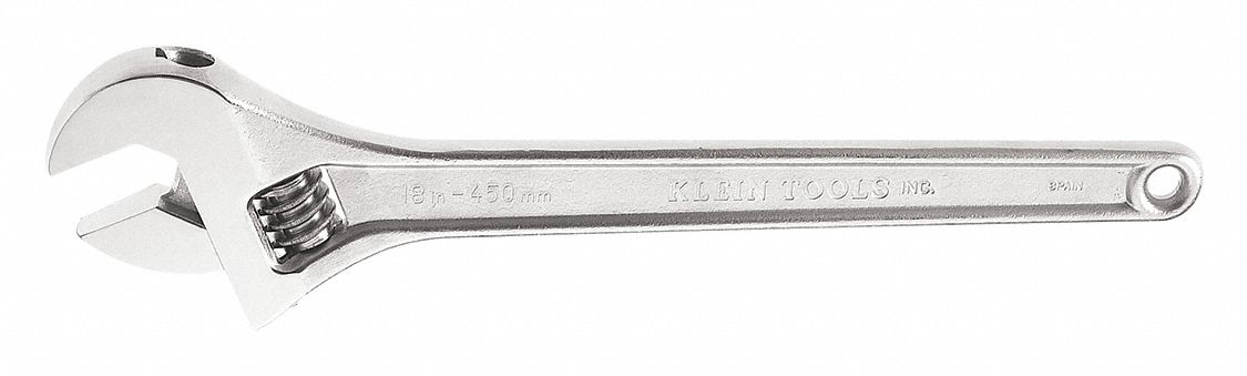 Adj. Wrench 24 2-7/16 Cap. Chrome